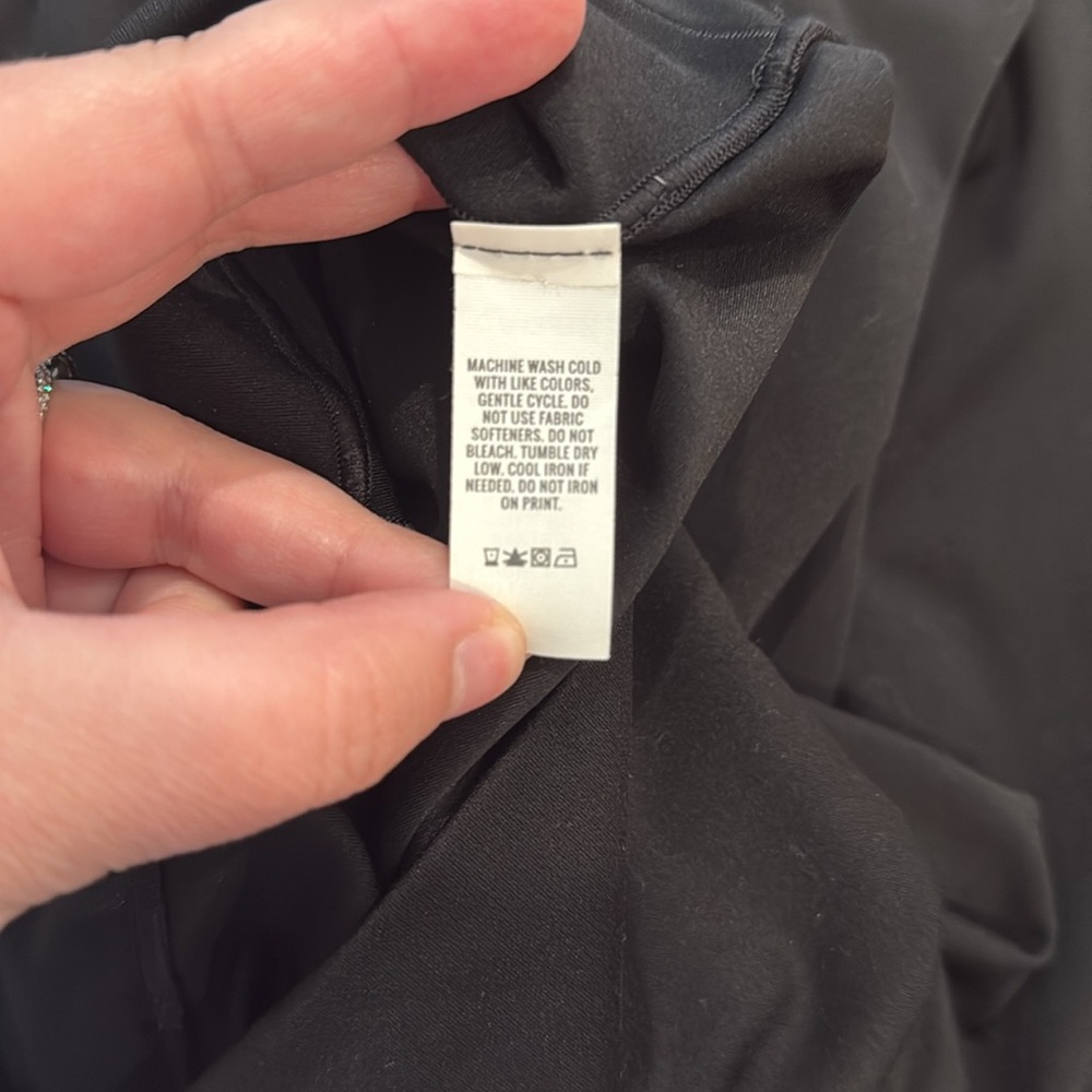 Offline by Aerie Black Flare Pants High-Rise Boot Cut with Stretch - Size Large - Picture 7 of 7